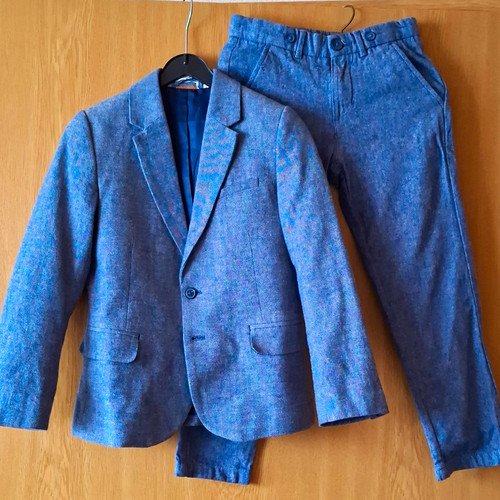 Jungen anzug set 128 - h&m,