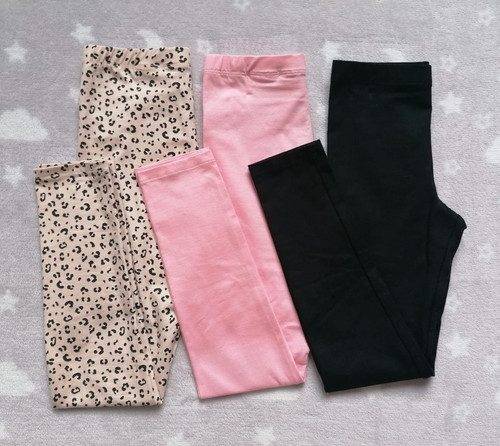 Mädchen leggings 3er set - leggings,