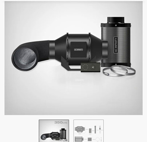 Infinity abluftset 100 mm - infinity,