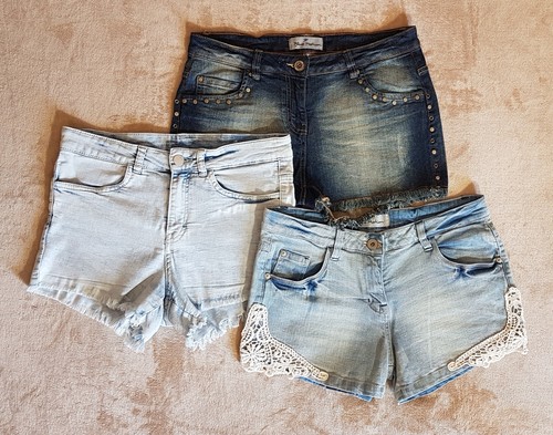 Jeans shorts damen set gr - shorts,