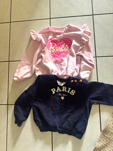 2er mädchen pullover set - h&m,