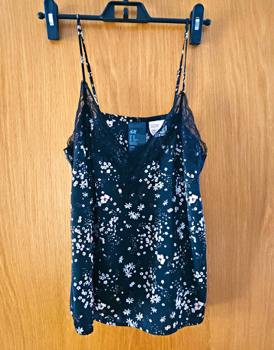Damen pyjama set xs satin - h&m,