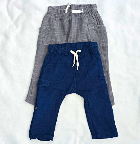 Baby stoffhose 2er - stoffhose, 2er-set