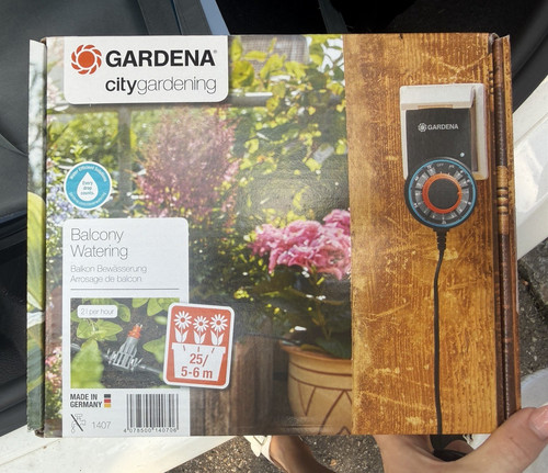 Gardena balcony watering - gardena,