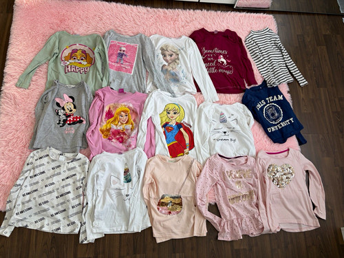Mädchen langarmshirt set - mädchen, langarmshirt-set