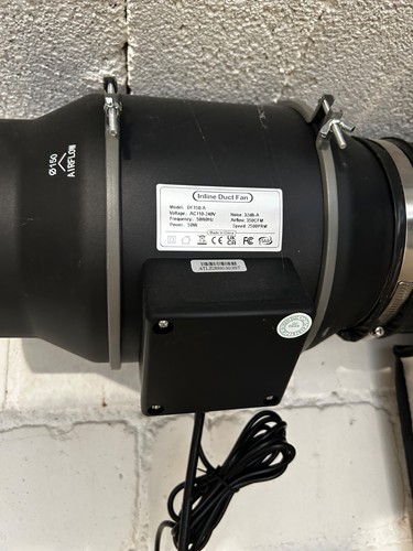 Rohrventilator 150mm mit