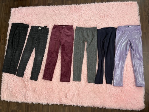 Mädchen leggings 6er set - 6er,