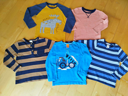 Tlg langarmshirt set 98 - 5-tlg, langarmshirt-set