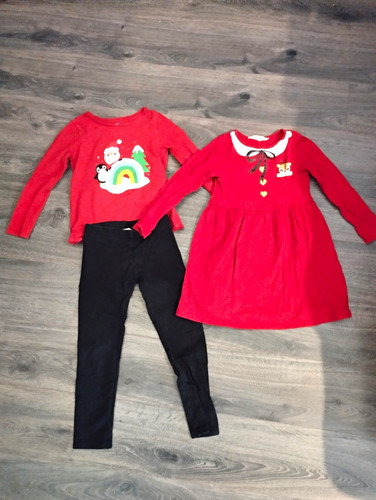Mädchen kleid set langarm - h&m, kleid-set